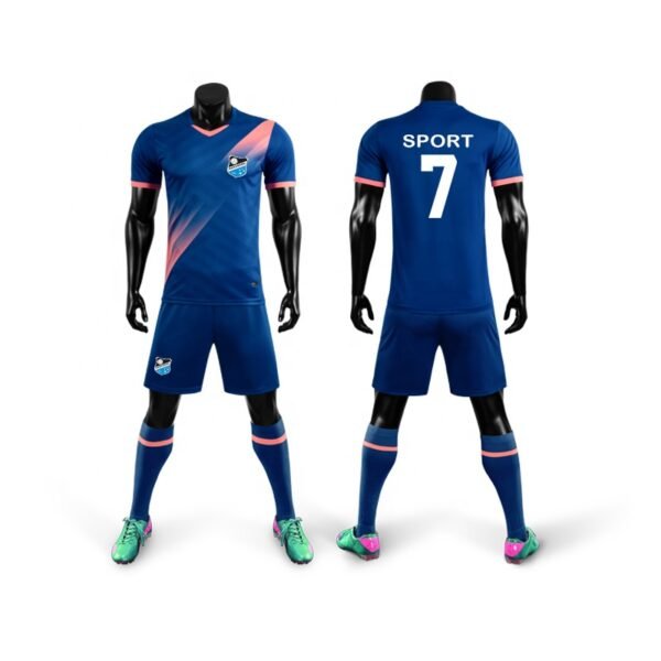 Women's Black Soccer Uniform