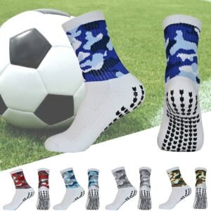 Men's Camo Soccer Grip Socks