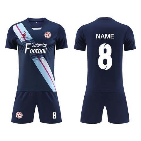 Black Soccer Jersey #1