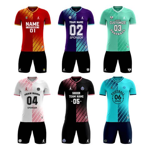 Men's Green Soccer Uniform